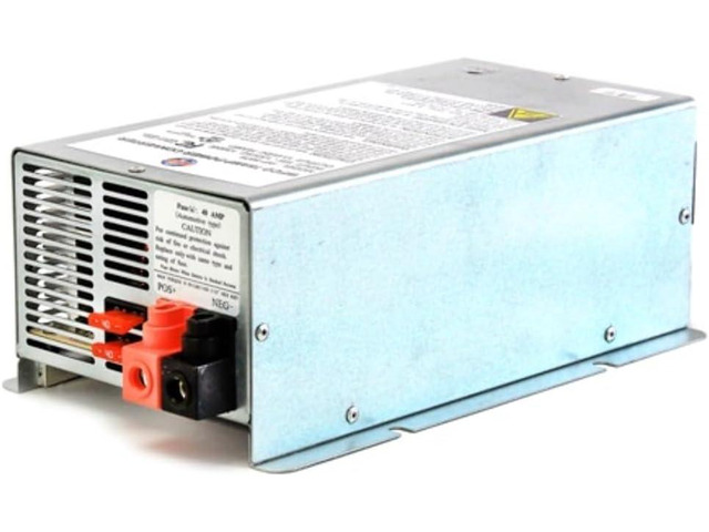 WFCO Arterra WF-9865-AD-CB Converter/Charger - Deckmount - 65 Amp DC Output (20 Amp AC Power Cord), Gray