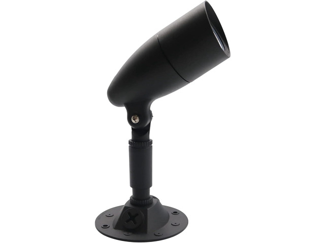 LED Black Small Hardwired Bullet Flood Light Outdoor Security Waterproof Spot Light for Yard, Patio, Garden, Garage, Landscape & Exterior Walls,...