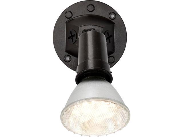 Satco SF76/521 One Light Outdoor Heavy Duty Cast Aluminum Durable Weather Proof Security Flood Light, Bronze