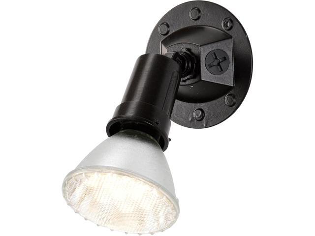 Satco SF76/521 One Light Outdoor Heavy Duty Cast Aluminum Durable Weather Proof Security Flood Light, Bronze