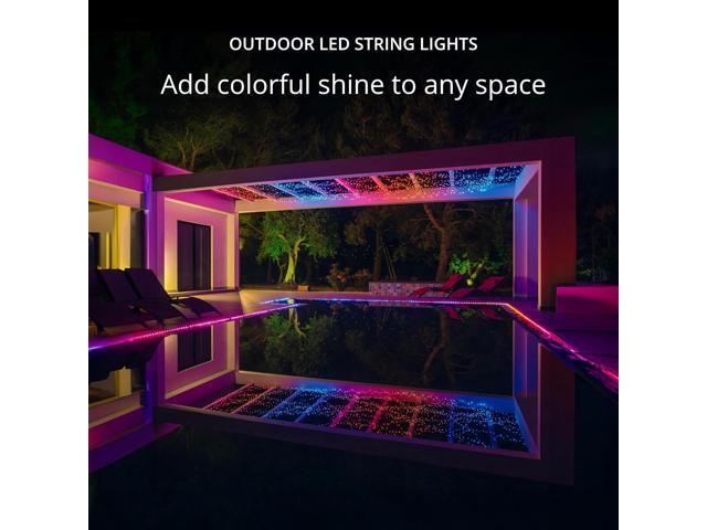Twinkly Strings 400 LED RGB, LED Light String for in- and Outdoor, Smart LED Lights, Mappable LEDs, Compatible with Alexa and Google Home, IP44,...