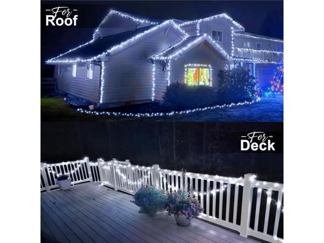 KNONEW 403FT 1000 LED Christmas Lights Outdoor String Light 8 Modes & Timer Fairy Lighting Plug in Waterproof for Xmas Yard Tree Wedding Party...