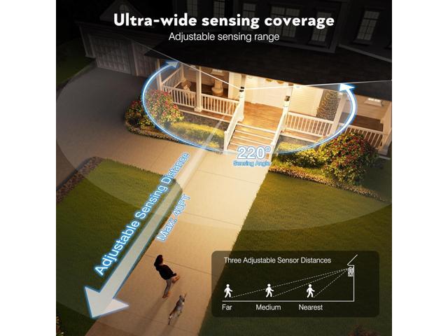 VIANIS Brown Motion Sensor Outdoor Light Fixture, Dusk to Dawn Exterior Lights for House, Waterproof, Anti-Rust Outdoor Sconce Lights for House,...