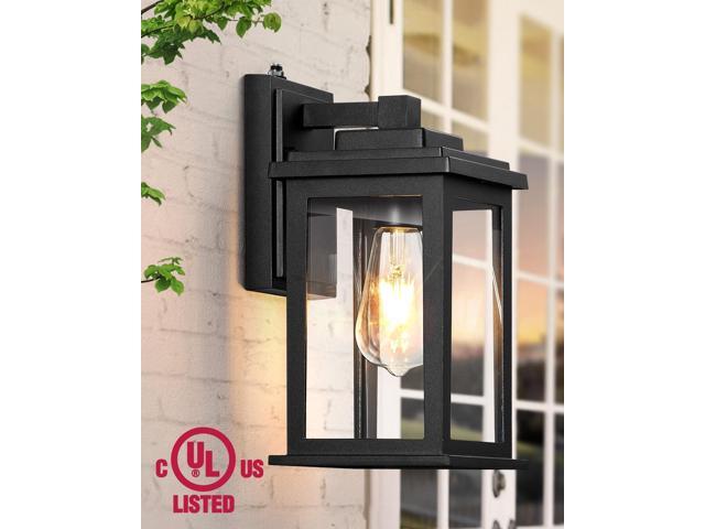 VIANIS Dusk to Dawn Outdoor Lights for House, Black Outdoor Light Fixture, Waterproof Exterior Lighting Fixtures Wall Mount, Outdoor Wall Lights...