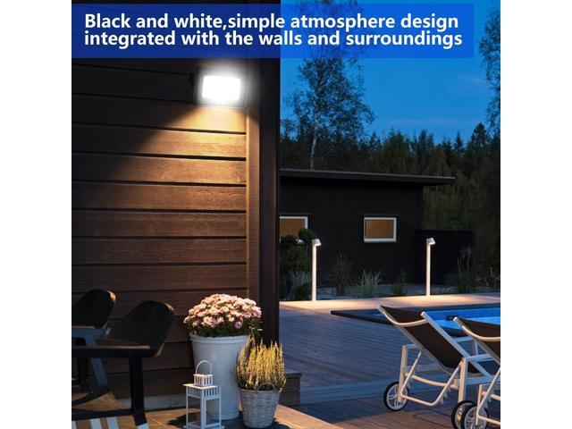 UFOND 10000 Lumens LED Flood Lights,100W Outdoor Waterproof Floodlights, Lighting Angle Adjustable,Portable Light with Plug for...