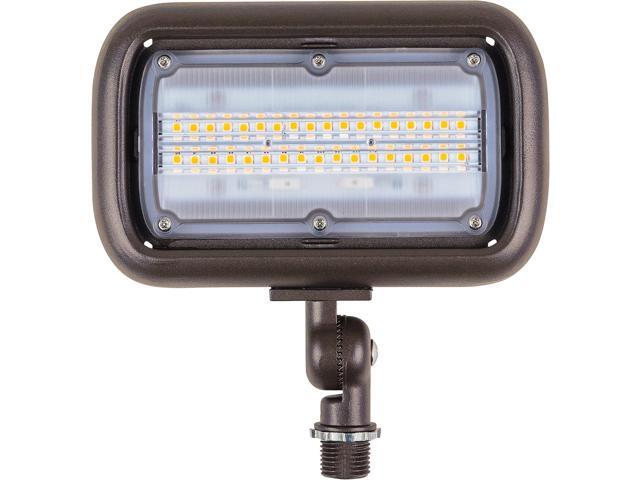 Newhouse Lighting WW30BRZ 30-Watt Outdoor LED Wall Wash Flood Light, Weatherproof, Bronze