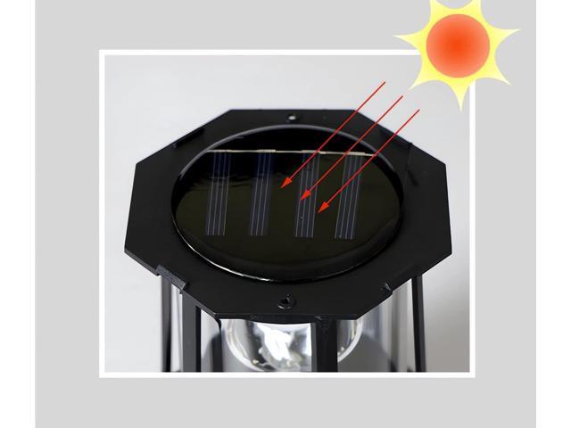 Solar Lighthouse Rotating Light - 360 Degree Light Houses Lamp For Yard, IP65 Waterproof Durable Lighthouse Lamps Towers Statue Lights For Outdoor...