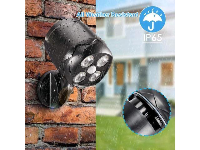 Battery Operated Motion Outdoor Waterproof Lights, 800 Lumen Ultra Bright Battery Powered Night Activation Wireless Security Spotlight for Porch,...