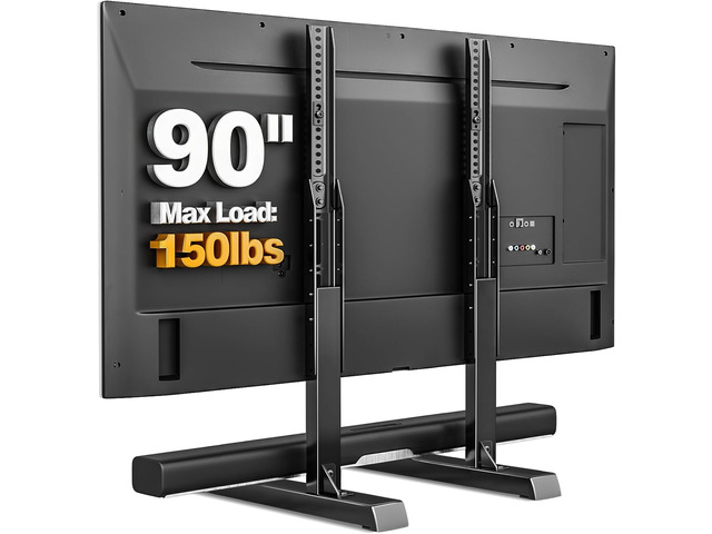 TVON Universal TV Legs, Table Top TV Stand Base with Height Adjustable