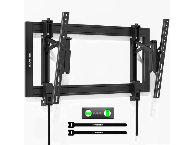 monTEK Heavy Duty Tilting TV Wall Mount Bracket for 3790' TVs up to 200lbs