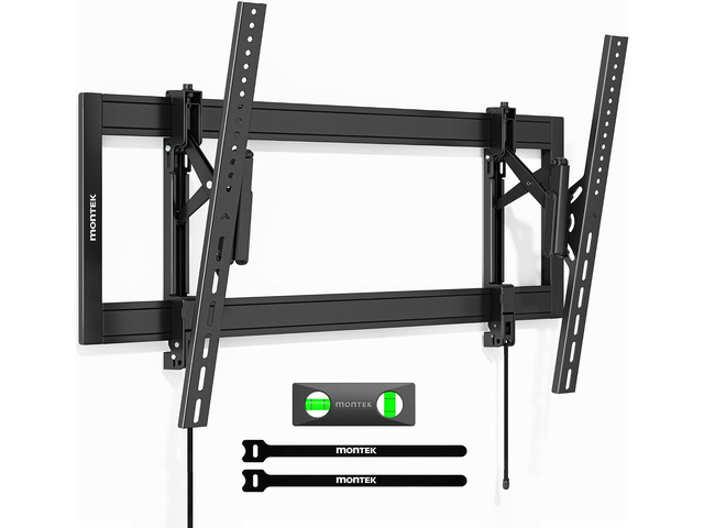 monTEK Heavy Duty Tilting TV Wall Mount for 55105' Large TVs up to 200lbs