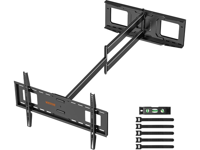 48' Extension Long Arm Full Motion TV Wall Mount 37-85 TV by WHYFONE