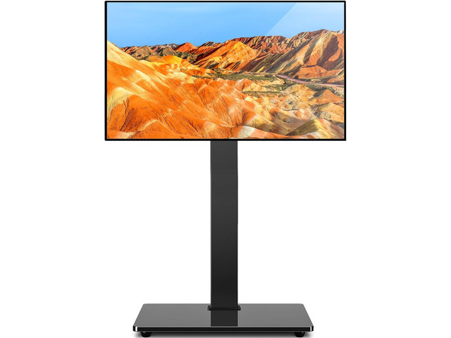 TAVR Swivel Floor TV Stand Base for 32-75 Inch TVs up to 110 lbs