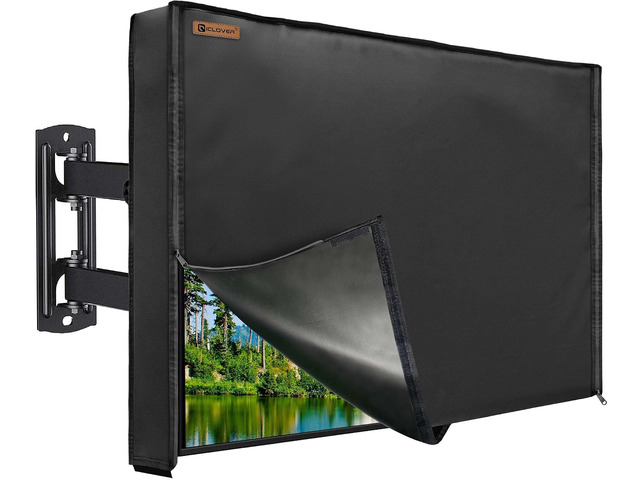 IC ICLOVER Outdoor TV Cover 55 Inch, Waterproof & Weatherproof TV Protector