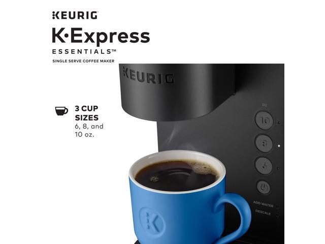 Keurig K-Express Essentials K25 Single Serve K-Cup Pod Coffee Maker, Black