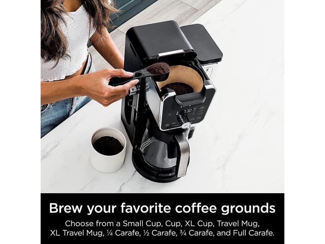 Ninja DualBrew 12-Cup Drip, Single-Serve Coffee Maker w/ 3 Brew Styles CFP201
