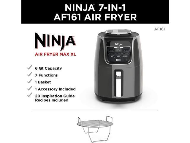 Ninja AF161 Max XL 7-IN-1 Air Fryer with 5.5 Qt Capacity (Certified Refurbishe d)
