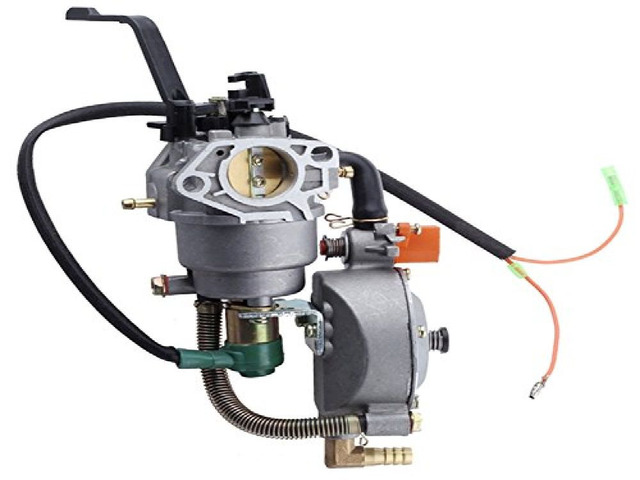 Manual Choke Dual Fuel Carburetor LPG NG Conversion Kit 4.5-5K For Honda Gx390 Motors 13HP 4.5-5K