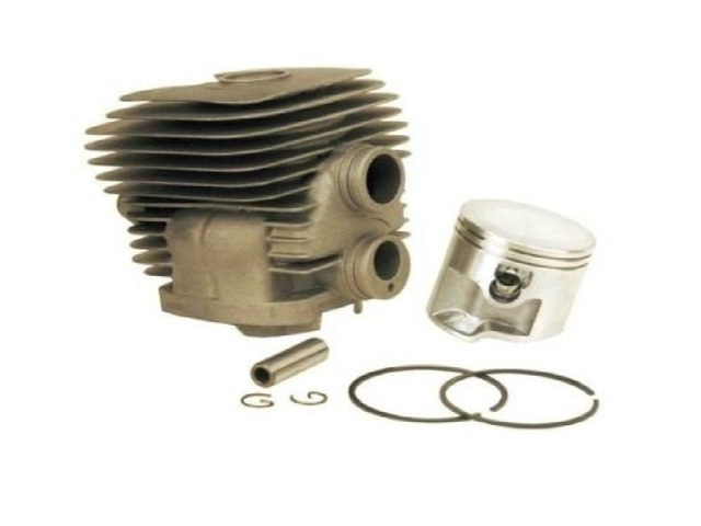 CYLINDER HEAD PISTON KIT WITH RINGS PIN & CLIPS 50mm Fits STIHL TS410 TS420 Saws 4238 020 1202