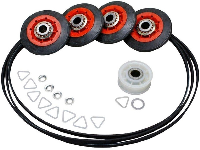 Wheel Pulley Repair Kit Whirlpool WED8600YWO WGD9200SQ1 Kenmore 110.86983800 Dryer Wheel Pulley Repair Kit Whirlpool WED8600YWO WGD9200SQ1 Kenmore 110.86983800 Dryer