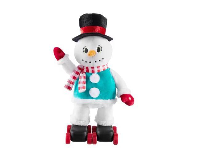 Photos - Other Jewellery 17 in Animated Skating Snowman Home Accents Holiday 21GM18870