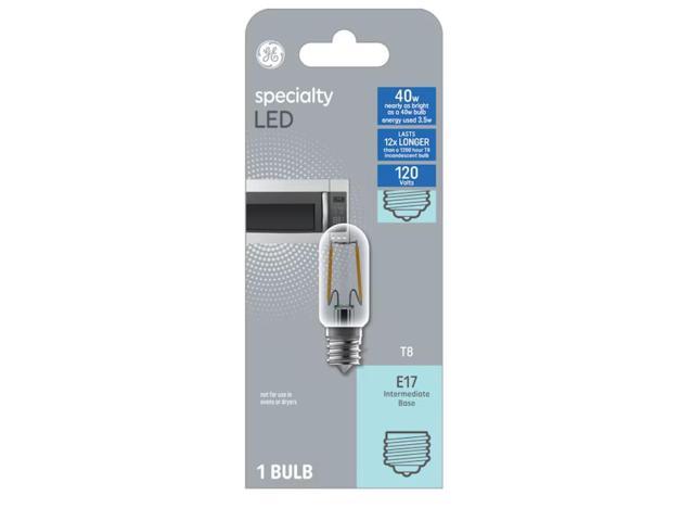 Photos - Light Bulb General Electric GE Specialty LED 40-Watt EQ T8 Soft White Intermediate Base  LED Lig (E-17)
