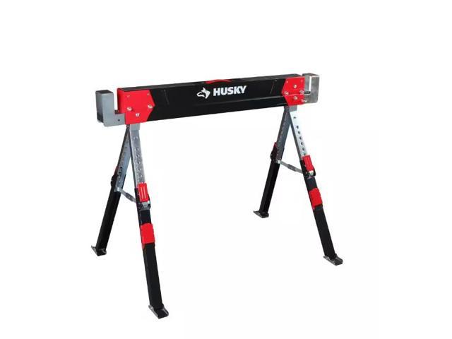 Photos - Other Power Tools HUSKY 25.5 in. x 42.5 W/25.5 in. to 32.5 in. H Adjustable Saw Horse and Jobsite 