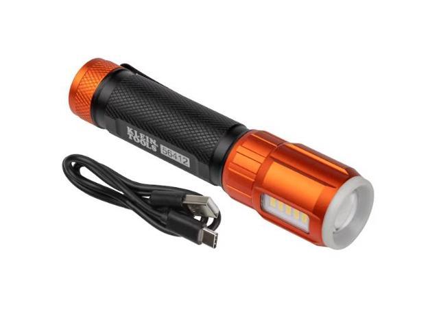 Photos - Other Power Tools Klein Tools Rechargeable Flashlight 500-Lumen 4 Modes LED Rechargeable Fla 