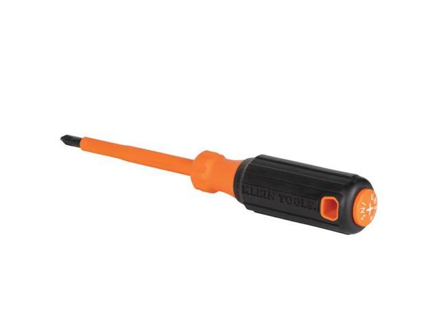 Photos - Other Power Tools Klein Tools Insulated Screwdriver, #2 Phillips Tip, 4-Inch Round Shank Ite 