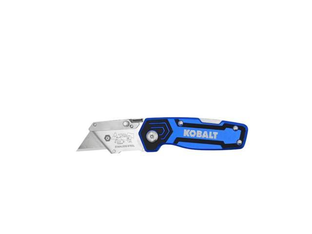 Photos - Other Power Tools Klein Tools Kobalt Compact Lockback 3/4-in 1-Blade Folding Utility Knife Item #2418020 