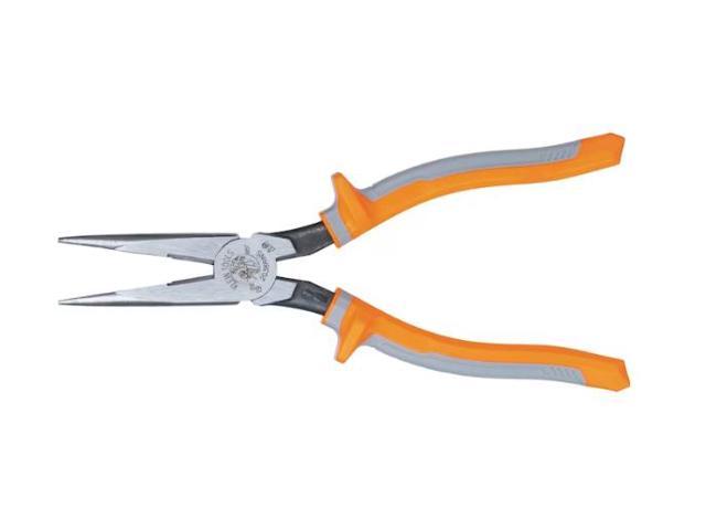 Photos - Other Power Tools Klein Tools 8-in Insulated Needle Nose Pliers with Wire Cutter 