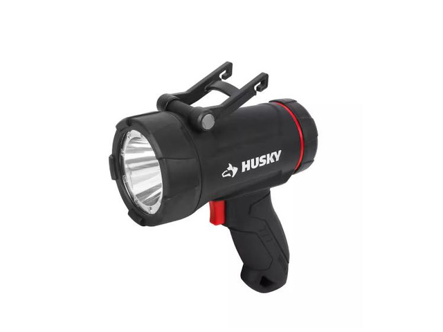 Husky 2500 Lumens Dual Power Floating Rechargeable Spotlight # 90711 # 1008524456