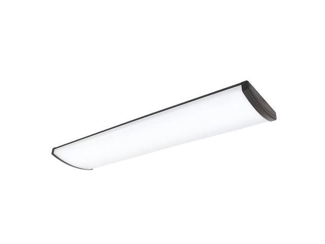 Good Earth Lighting Belmont 1-Light 48-in Satin Bronze LED Flush Mount Light Item #1035265 #LF1074-BR4-48LF5-G