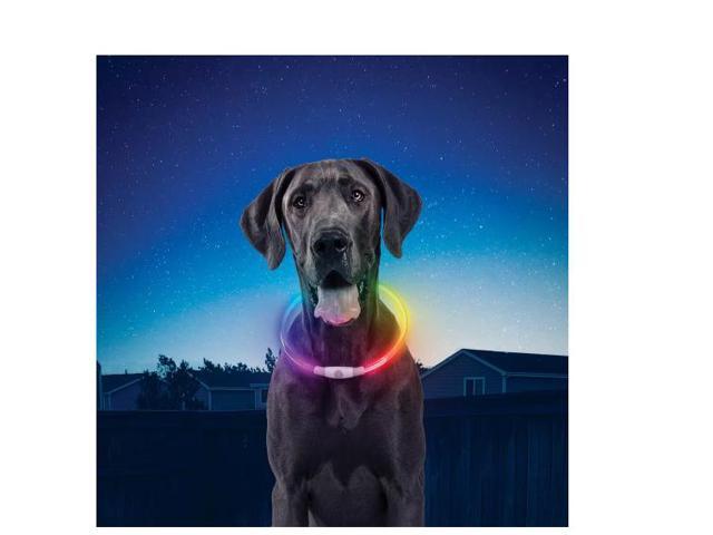 Nite Ize NiteHowl LED Rechargeable Safety Necklace, Disc-O Select # NHOR-07S-R3 # 1004148688