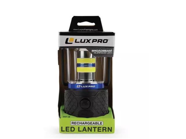 LUXPRO Rechargeable Dual Power 360° Rugged LED Lantern with Power Bank and TackGrip # LP1512# 1005507863
