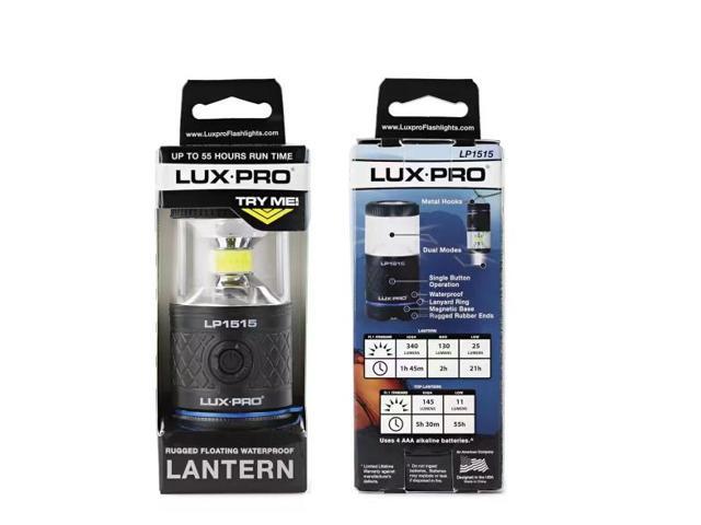 LUXPRO Compact 360° Rugged LED Waterproof Floating Lantern # LP1515 # 1005507861