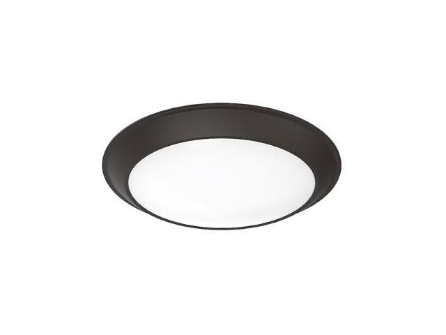 Lithonia Lighting 1.84-in Matte Bronze Indoor/Outdoor LED Flush Mount Light ENERGY STAR Item #5439632 #LSBT6INSWW2WLMWBZM6