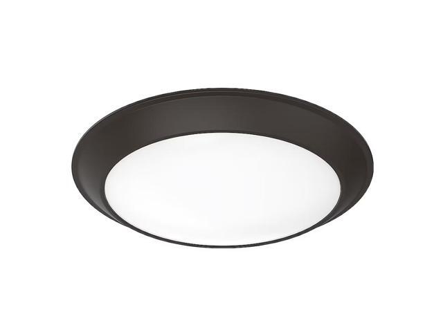 Lithonia Lighting 2.46-in Matte Bronze Indoor/Outdoor LED Flush Mount Light ENERGY STAR Item #5439634 #LSBT14INSWW2WLMWBZM6