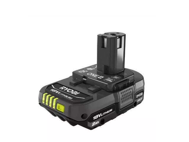 RYOBI ONE+ 18V Lithium-Ion 2.0 Ah Compact Battery (2-Pack) # 1005939760 # PBP2006