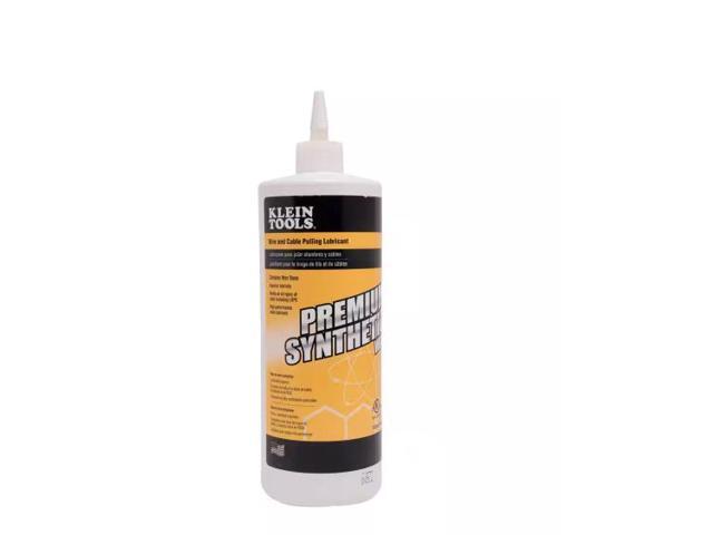 Klein Tools Premium Synthetic Wax 1 Quart Bottle # 56117 # 789438