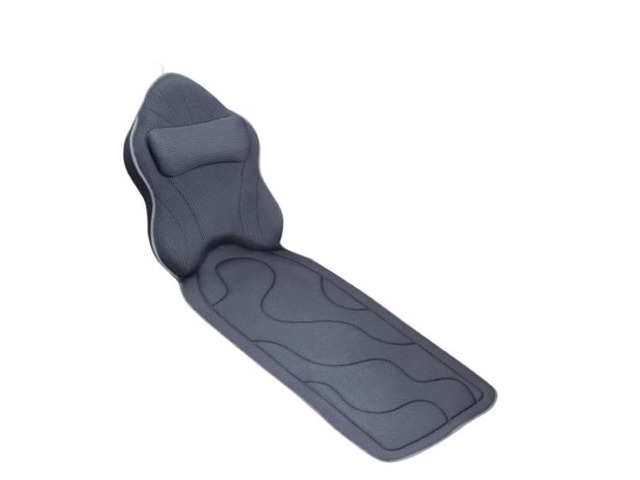 Adrinfly Luxury Thick Full Body Bath Pillows Mat and Cushion Headrest Neck Shoulder Support Perfect Spa Soak in Bathtub (Gray) # SA11-429B028 #...
