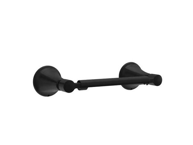 Delta Lorna Wall Mounted Pivot Arm Toilet Paper Holder Bath Hardware Accessory in Matte Black # LNA50-MB # 1012212176