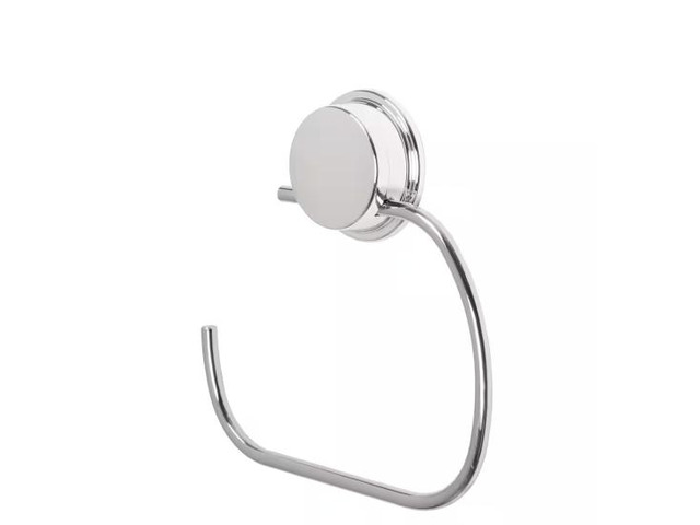 Stick'N Lock Toilet Roll or Towel Holder in Chrome # 13822 # 1005665385