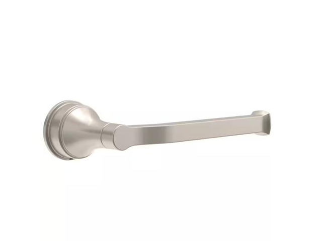 Delta Faryn Wall Mount Single Post Toilet Paper Holder Bath Hardware Accessory in Brushed Nickel # FAR50-DN-R # 1012845882