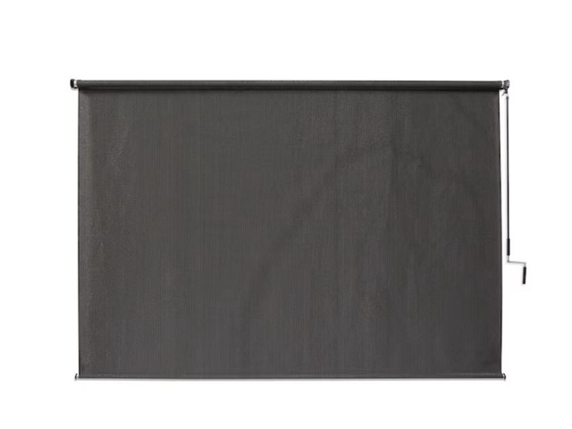 Coolaroo 120-in x 96-in Montecito Light Filtering Cordless Outdoor Roller Shade Item #2860495 Model #460853