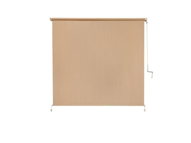 Coolaroo 96-in x 72-in Almond Light Filtering Cordless Outdoor Roller Shade Item #574400 Model #474805