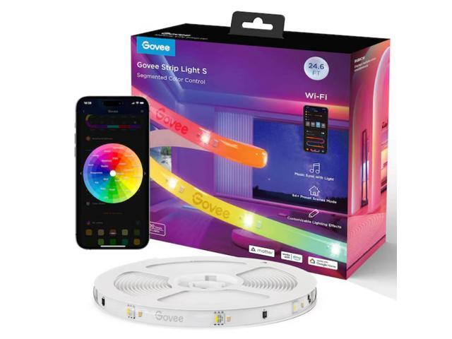 Govee 24.6-ft LED Multicolor Strip Light Item #5720045 Model #H612BAD1