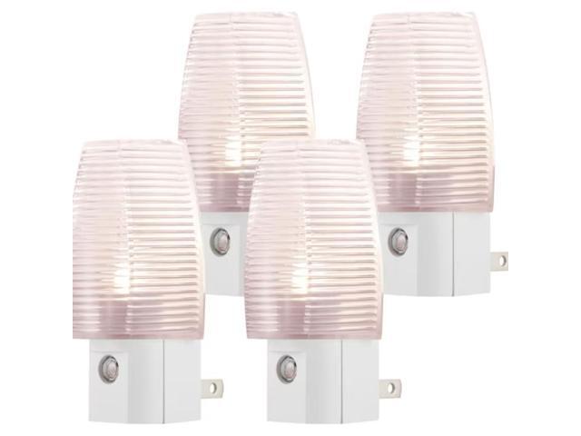 Enbrighten 4-Pack White LED Auto On/Off Night Light Item #821404 Model #31924