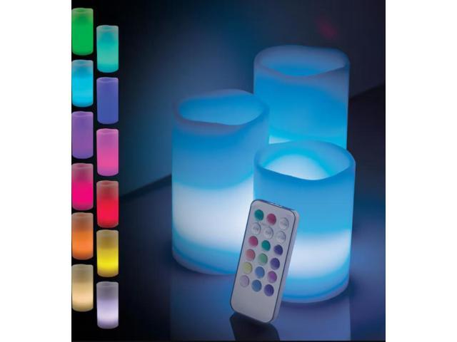 Enbrighten Basics Color-changing Flickering Candle White LED Night Light Item #5381872 Model #76151