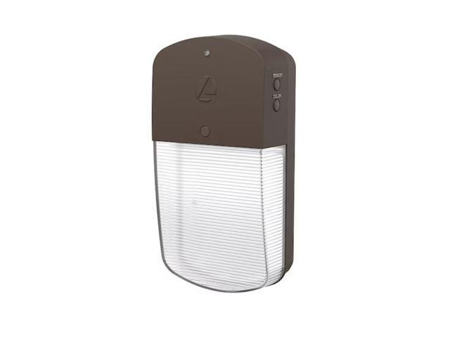 Lithonia Lighting 5.375-in W 1-Light Gloss Bronze Wall Sconce Item #5429808 Model #OLWPLEDSWW2PEDDBM4
